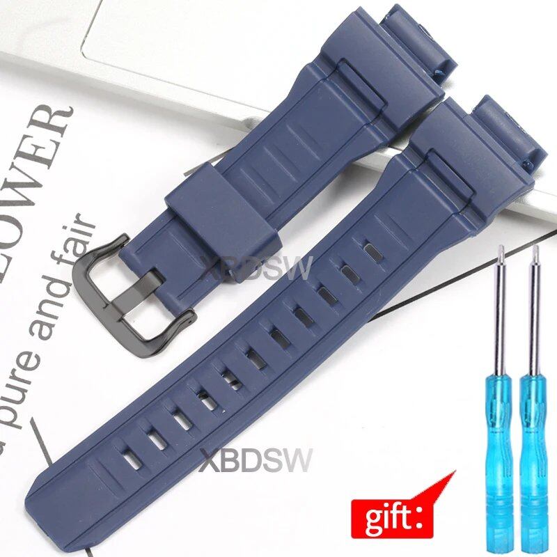 Waterproof men's rubber watch band replacement strap for Casio G-9300, GW-9300, and GW-9400; Band width: 20mm; Ships from: Parallel import