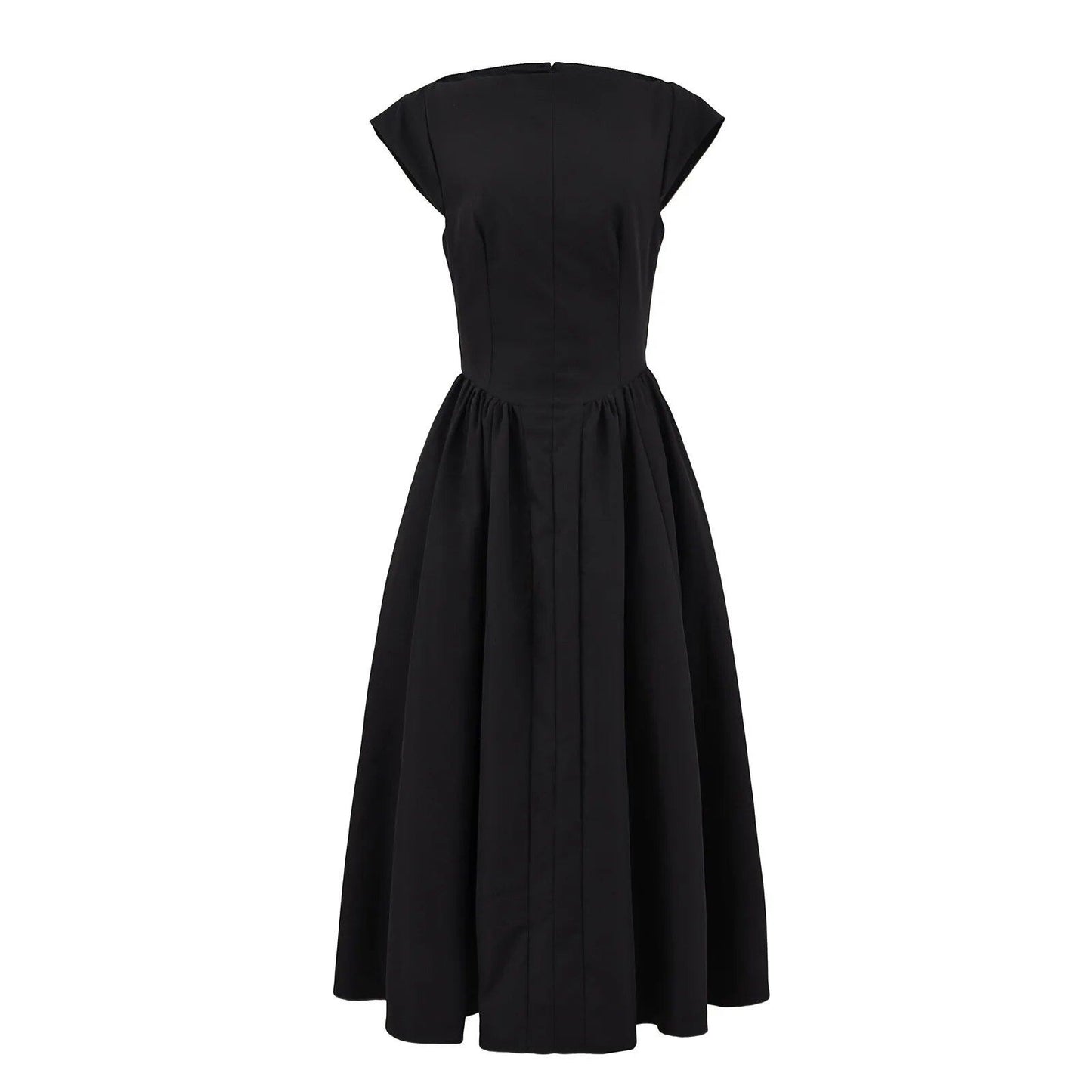 Sanin Heart New French Style Sexy Backless Sleeveless Pleated Slim Fit Vest Style Dress Summer Size: Parallel Import