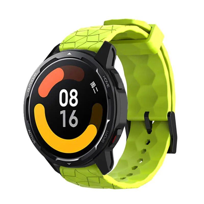 Xiaomi Mi Watch / Mi Watch Color 対応 サッカーバンド 22mm 通気性リストバンド 交換用ストラップ Xiaomi S1 Active 対応 ブレスレット ベルト バンドカラー:mm 並行輸入品