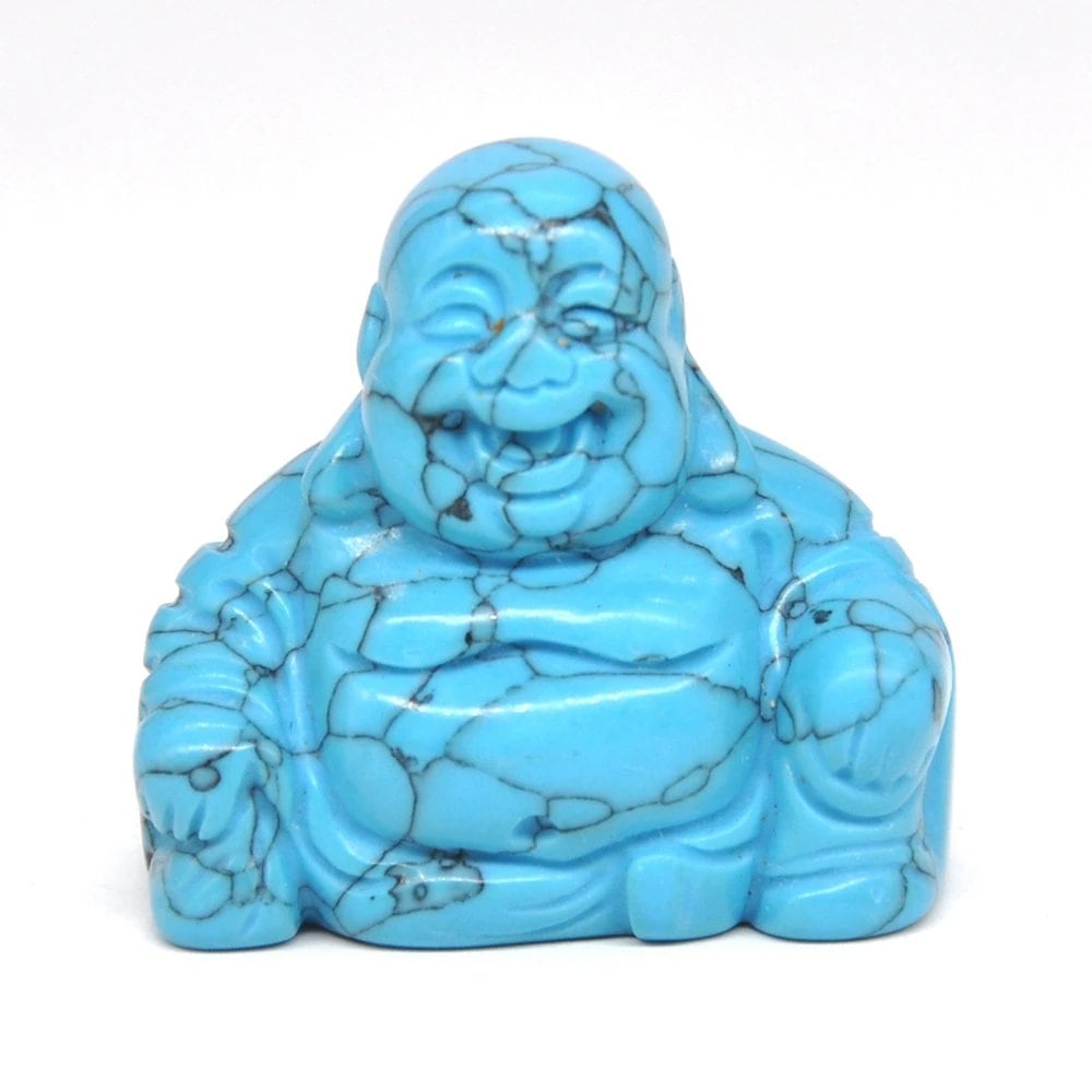 1.2-inch Buddha Statue, Natural Healing Crystal Reiki Chakra Figurine, Spiritual Stone Sculpture, Home Decor, Parallel Import