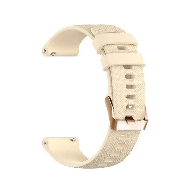 18mm Leather & Silicone Replacement Watch Strap for Huawei Watch GT 4 / GT 5 (41mm) / GT 5 Pro (42mm) - Wristband, Parallel Import