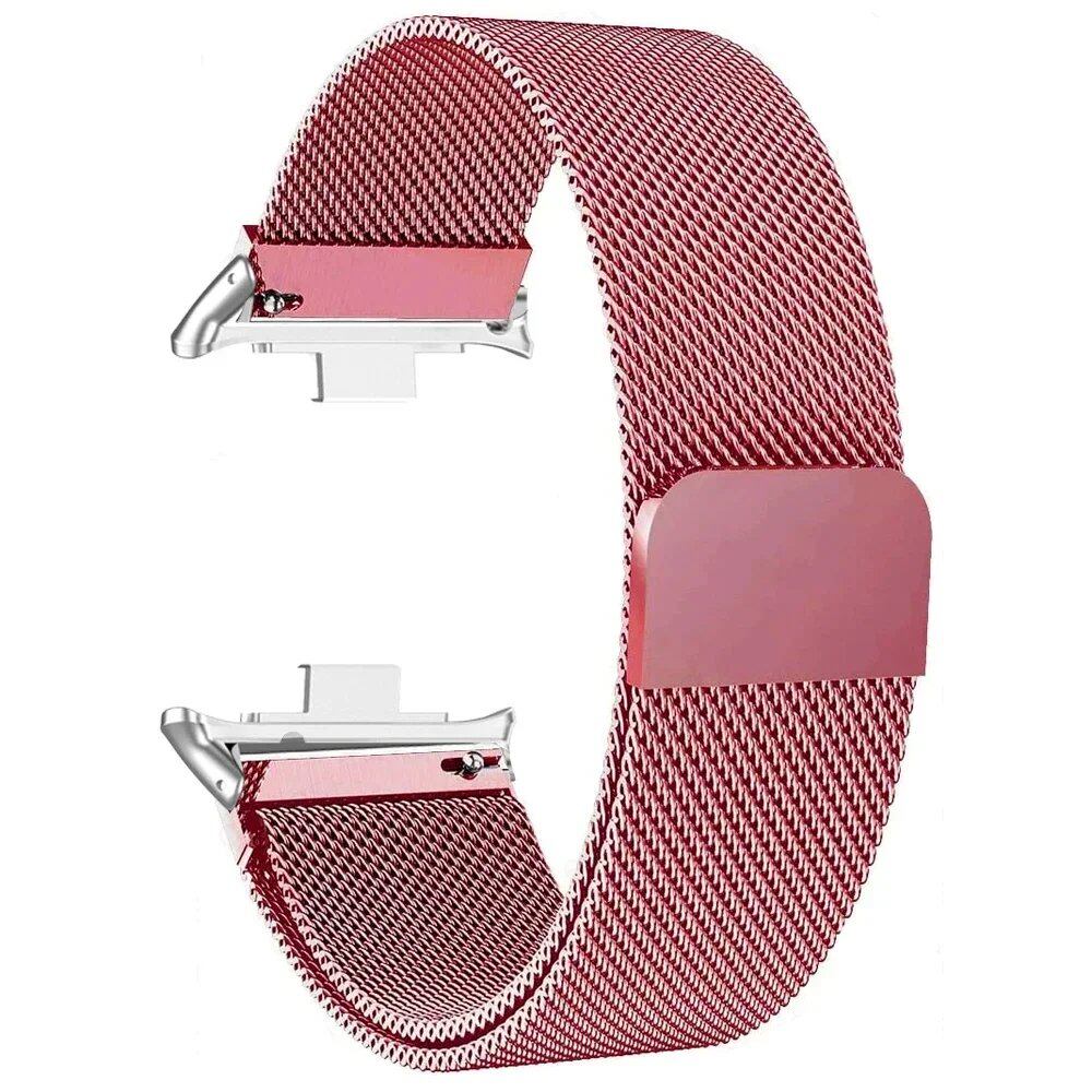 ミラネーゼループバンド for Redmi Watch 5/4 スマートウォッチ用ブレスレット Mi Band 8 Pro/9 Pro対応 交換用メタルストラップ アクセサリー バンドカラー: 並行輸入品