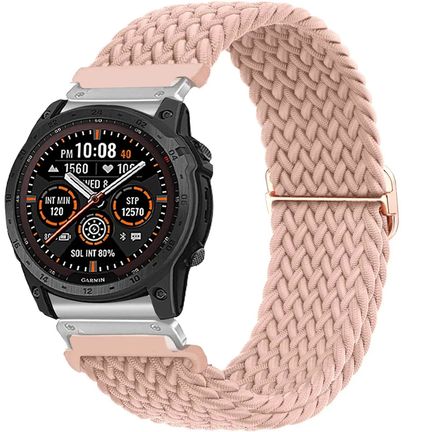 Nylon Loop Strap for Garmin Fenix 8/7/6 Pro/5 Plus, QuickFit Band, 22mm/26mm, Compatible with Garmin Smartwatches 3HR 945, Epix Gen 2, Band Color: mm, Parallel Import