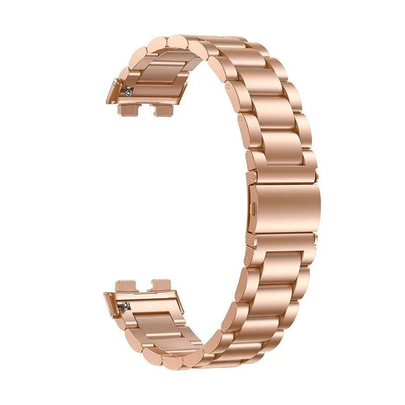 Stainless Steel Bracelet, Metal Watch Band, Business Strap, Replacement Accessory for Huawei Band 10, 9, 8, Size: Huawei Band, Parallel Import