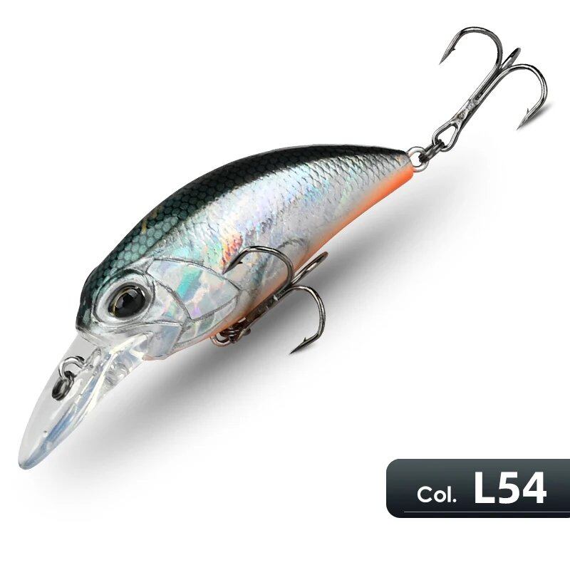 Meredith Jerk Crank M65 Floating 14g Hot Model Hard Bait Wobbler Crank, High-Quality, Professional Grade, Depth Range: 2.0-2.5m, Color: PZ01-65F - Parallel Import