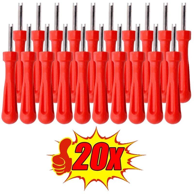 1/20 Scale Tire Valve Core Removal Tool for Cars, Bicycles, Motorcycles, and Trucks, Tire Valve Stem Repair Tool, Tire Valve Core Screwdriver, Parallel Import