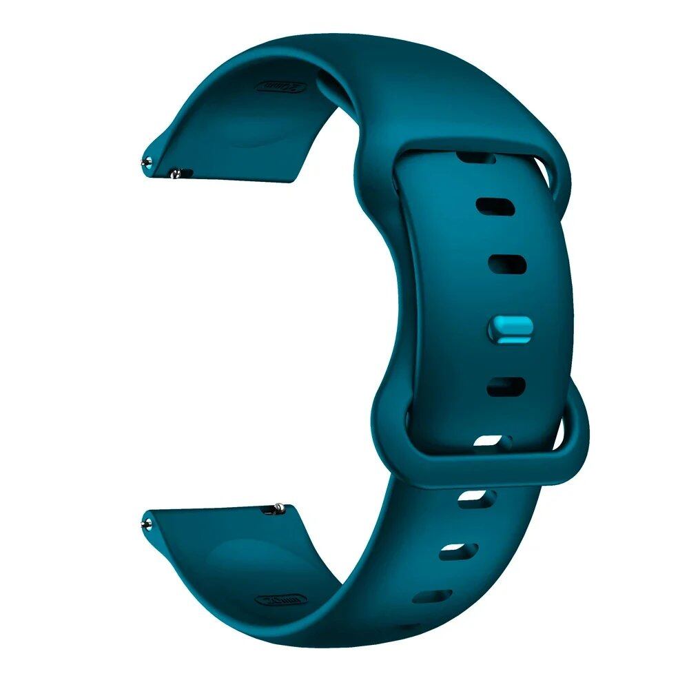 RealMe Watch 2 / 3 Pro / S / S Pro Sport Silicone Wristband - 20mm / 22mm Replacement Soft Watch Strap, Band Color: mm, Parallel Import