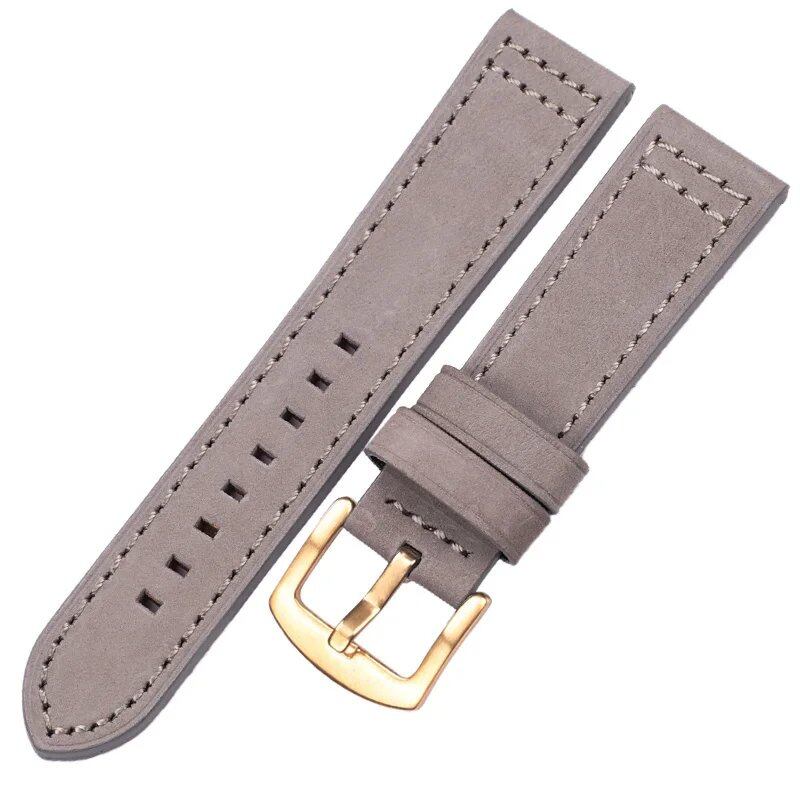 Genuine cowhide leather watch band for Samsung Gear S3 in black, blue, gray, and brown. Compatible with men and women. Band color: mm. Parallel import.