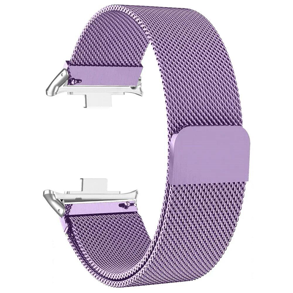 ミラネーゼループバンド for Redmi Watch 5/4 スマートウォッチ用ブレスレット Mi Band 8 Pro/9 Pro対応 交換用メタルストラップ アクセサリー バンドカラー: 並行輸入品
