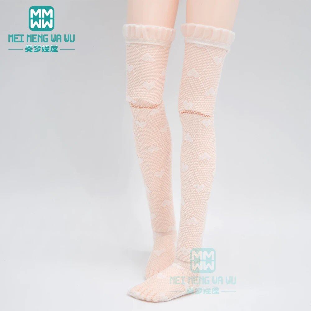 Lace Stockings for 1/3, 1/4, and 1/6 BJD, DD, SD, and YOSD Dolls, Doll Fashion Accessory, Color: BJD-0, Parallel Import