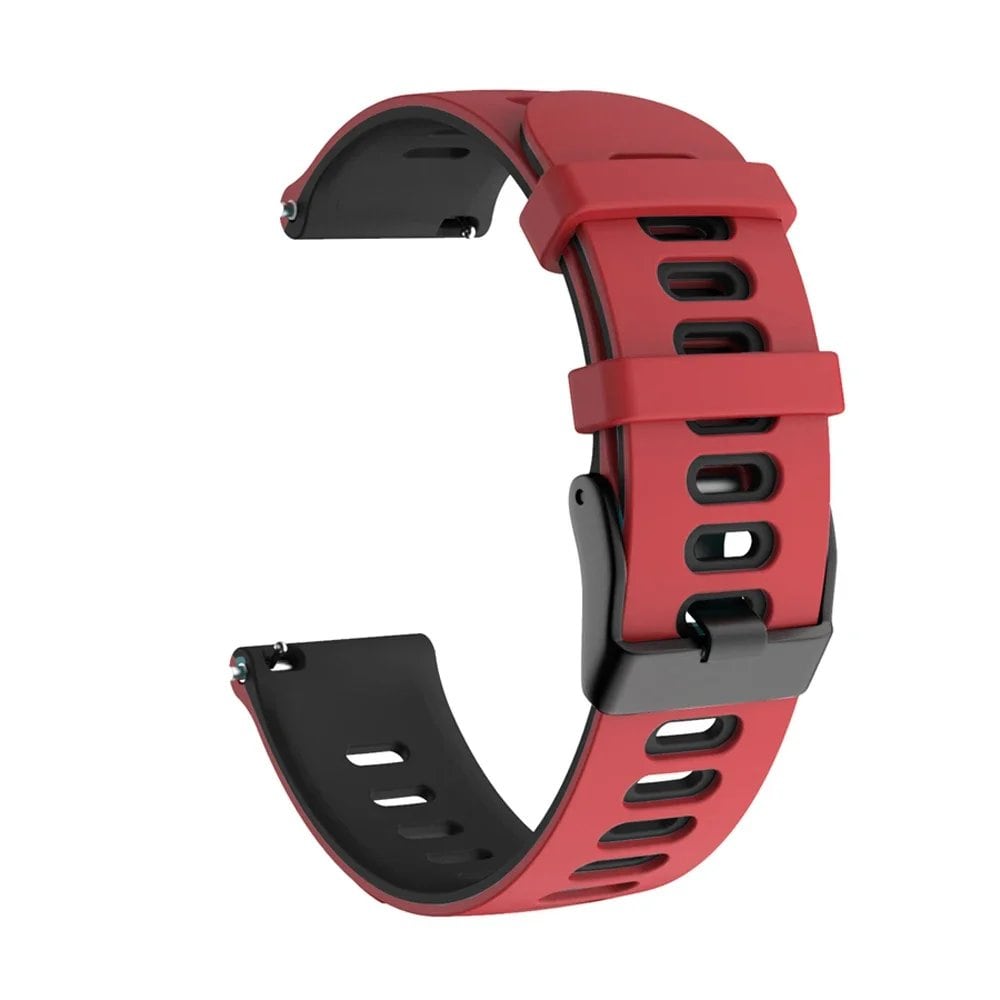 RealMe Watch 2 / 3 Pro / S / S Pro Sport Silicone Wristband - 20mm / 22mm Replacement Soft Watch Strap, Band Color: mm, Parallel Import