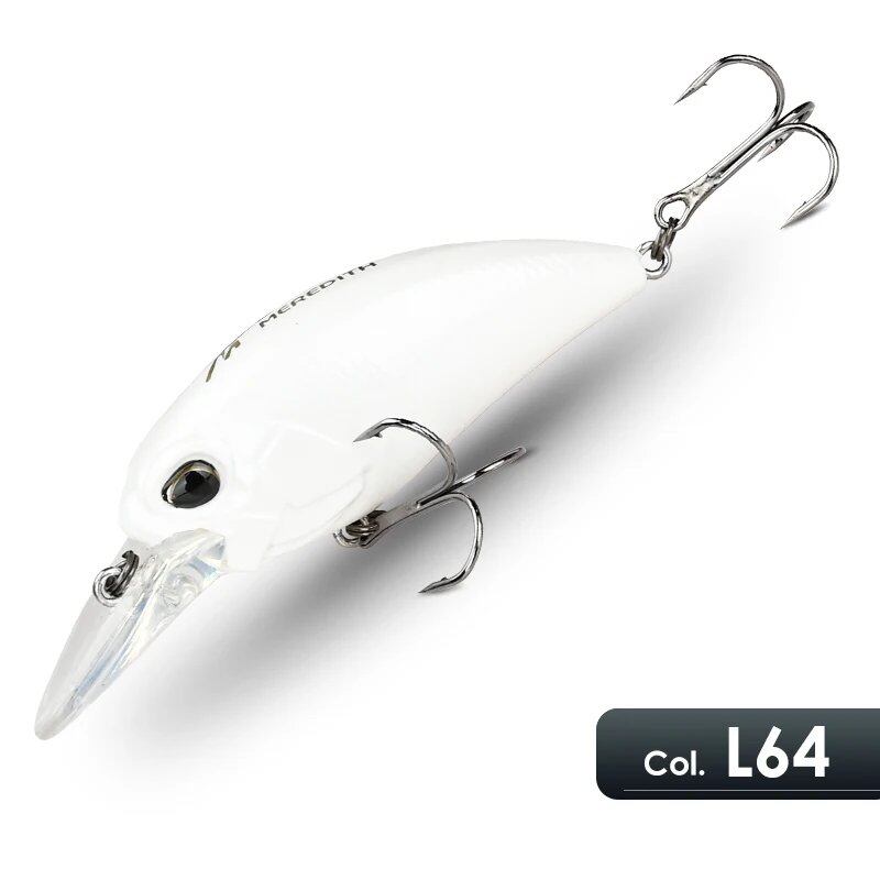 Meredith Jerk Crank M65 Floating 14g Hot Model Hard Bait Wobbler Crank, High-Quality, Professional Grade, Depth Range: 2.0-2.5m, Color: PZ01-65F - Parallel Import