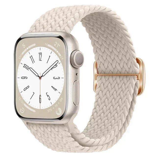 アップルウォッチUltra 2用ナイロンストラップ バンド 49mm 40mm 44mm 41mm 38mm 45mm対応 伸縮ブラidedループ ブレスレット iWatchシリーズ9/8/7/6/SE/5/4対応 バンドカラー:mm 並行輸入品