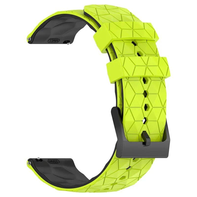 Xiaomi Mi Watch / Mi Watch Color 対応 サッカーバンド 22mm 通気性リストバンド 交換用ストラップ Xiaomi S1 Active 対応 ブレスレット ベルト バンドカラー:mm 並行輸入品
