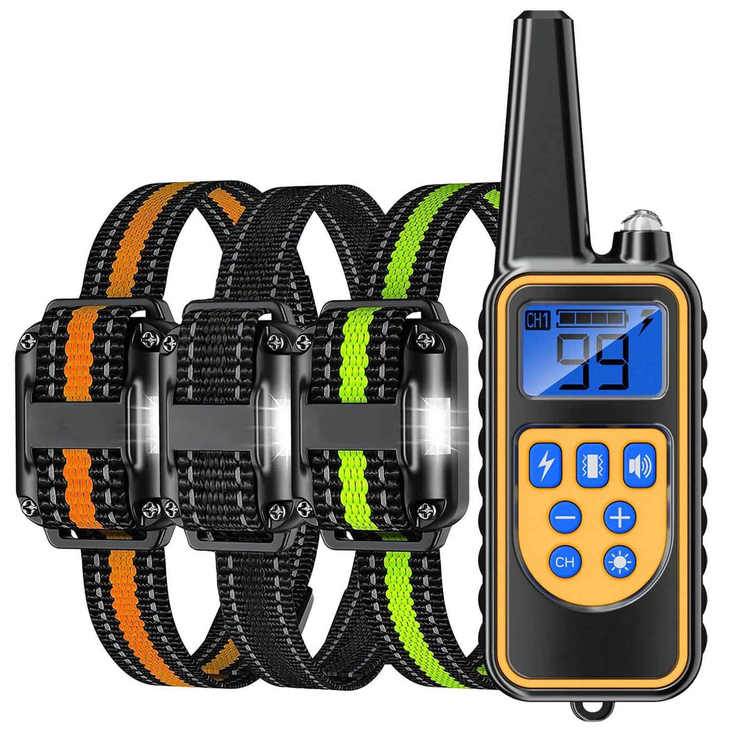 Waterproof Remote Dog Training Collar (Suitable for Large, Medium, and Small Dogs) Smart Dog Shock Collar (Parallel Import)