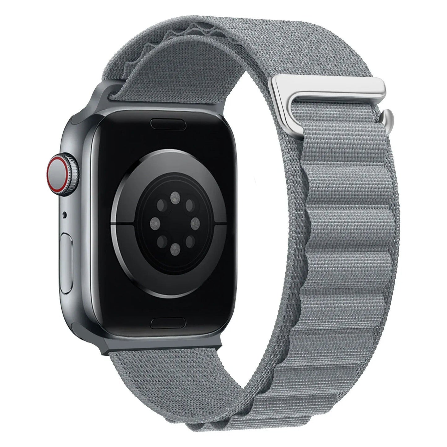 Apple Watch Ultra用アルパインループストラップ - 49mm 45mm 44mm 42mm 41mm 40mm対応 メタルCフックバンド(iwatch SE/シリーズ9/8/7/6/5/4/3互換) バンドカラー:mm 並行輸入品