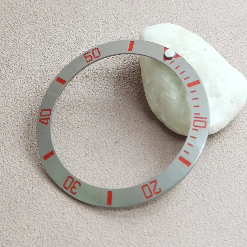 38mm Ceramic Bezel Insert for SKX007, SKX009, SRPD Compatible Watch Cases, NH35, NH36 Movements, Men's Watch Repair Part, Parallel Import