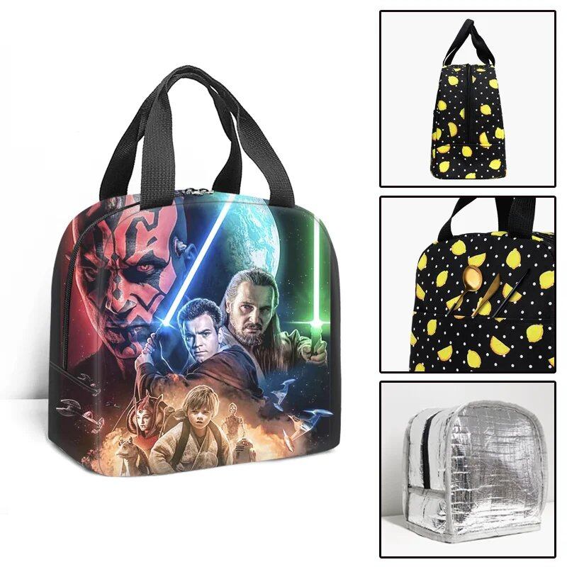 スター・ウォーズ キッズ 保冷ランチバッグ 保温トート 子供用ピクニックバッグ お弁当袋 旅行用ランチバッグ カラー:0 並行輸入品