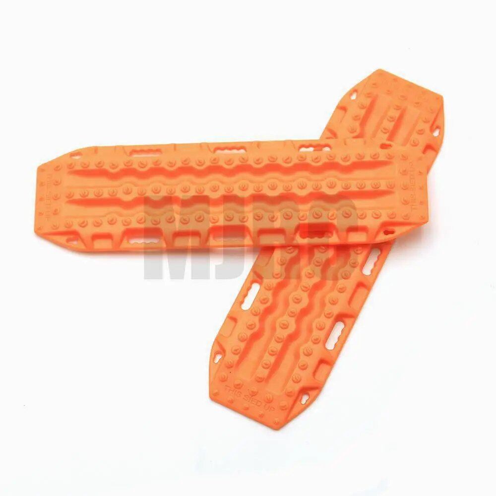 1/10 Scale RC Crawler Vehicle Trax TRX4 Guard Bronco TRX6 Axial SCX10 90046/47 D90 D110 Escape Board Climbing Car Skid Plates (Set of 2) Parallel Import