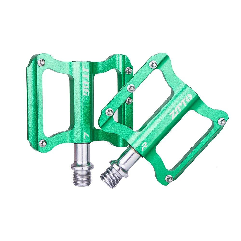 ZTTO Ultra-Lightweight Flat Pedals for Road Bikes, Aluminum Alloy, Bearings, Anti-Slip, Folding Pedals, Cycling, JT06; Ships from: Parallel Import