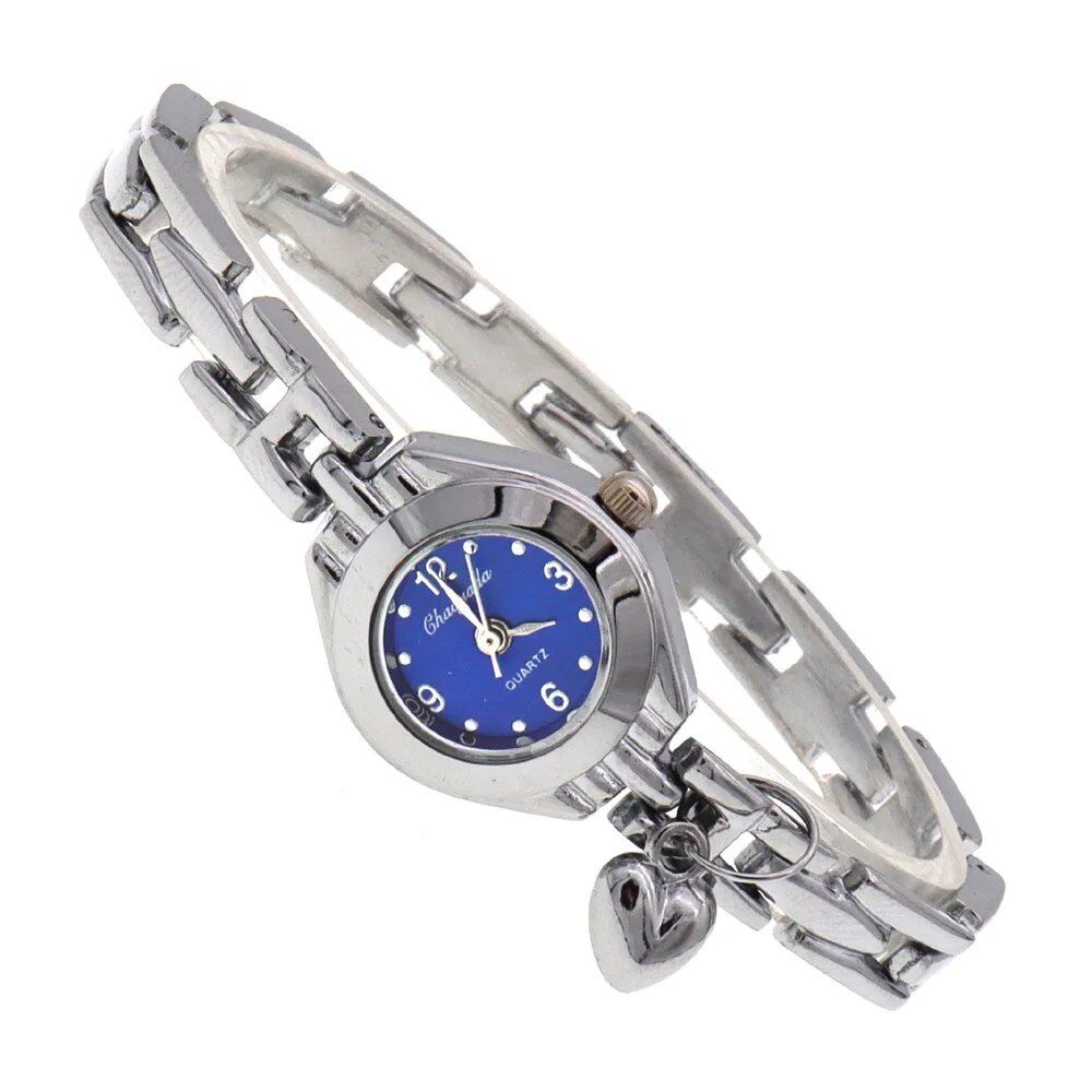 Cute, simple, and elegant small women's watch. Luxury brand gold quartz watch for women. Color: 136. Parallel import.