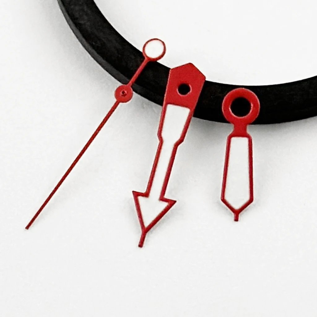 NH35 Hands, Green, Red, Silver, Gold, Blue, Purple, Orange, Luminous, for NH35/NH36/4R/7S Movements, Color: NO. Parallel Import