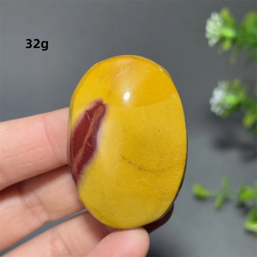 Natural Power Stone, Egg Yolk Stone, Hand Pray, Feng Shui Energy, Home Decor, Gift, Magic, Meditation, Spiritual, Prayer, Chakra Healing, Color: Parallel Import