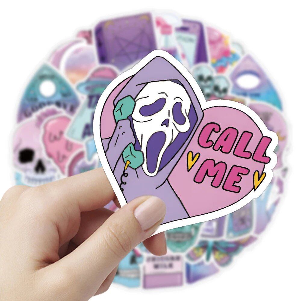 10/30/50 Sheets Witchy Gothic Apothecary Witch Stickers, Astrology, Boho Magician Decals, Graffiti Vinyl Stickers for Laptops, Smartphones, Cars, Toys, Parallel Import