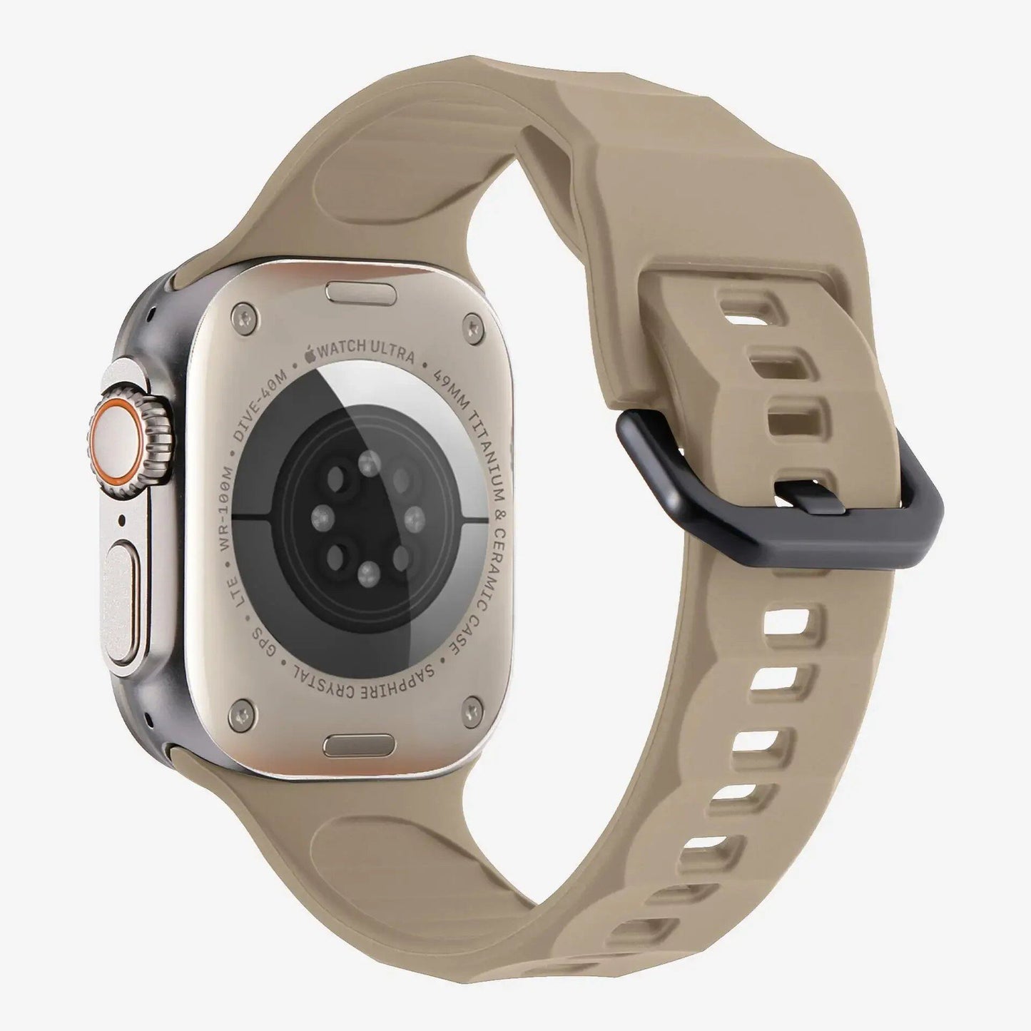 Apple Watch用スポーツシリコンバンド 45mm 44mm 42mm対応 シリコンストラップ ブレスレット アップルウォッチUltra 2 49mm用時計バンド サイズ: 並行輸入品