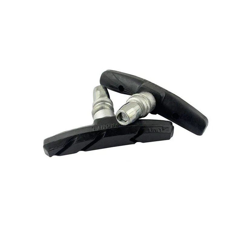 Set of 1/2/4/6/10 Silent Brake Pads for MTB and Road Bikes, Bicycle V-Brake Shoes, Durable Cycling Accessories, Color: Parallel Import