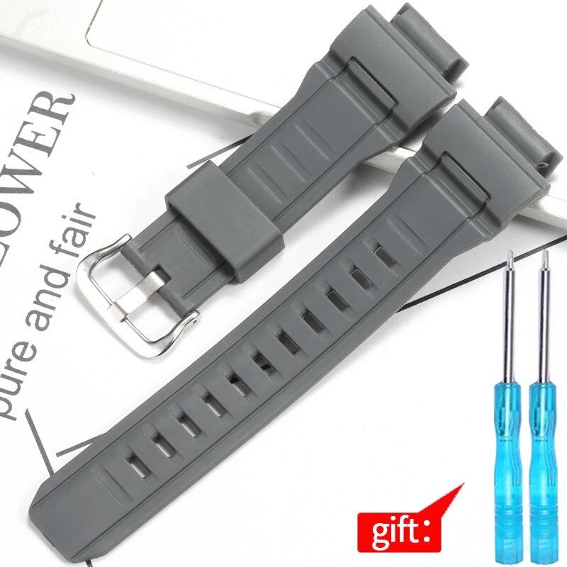 Waterproof men's rubber watch band replacement strap for Casio G-9300, GW-9300, and GW-9400; Band width: 20mm; Ships from: Parallel import
