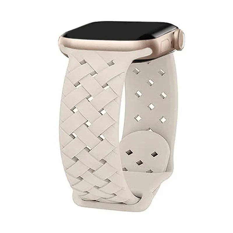 Braided Apple Watch Strap, Breathable, 44mm, 40mm, 45mm, 49mm, 41mm, 42mm, Compatible with iWatch Series 8, 7, SE, 3, 4, 5, 6, Ultra, Band Color: mm, Parallel Import