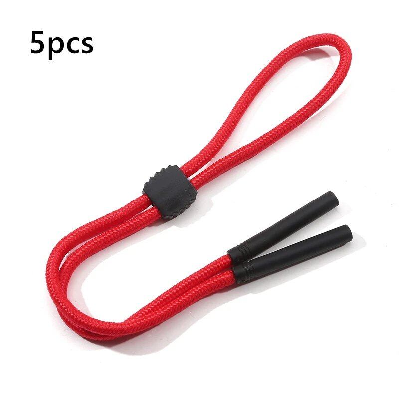 1/5 Piece Non-Slip Sunglasses Cord, Unisex, Outdoor Sports Glasses Strap, Polyester Elastic Neck Strap, Parallel Import