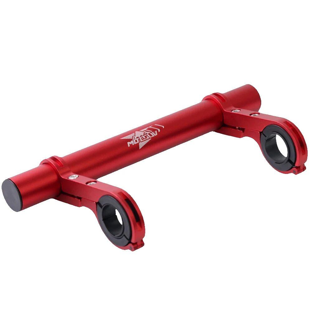 10/20/30cm Bicycle Handlebar Extension Bracket, Waterproof Aluminum Alloy, Bike Bar Computer Holder, Bicycle Accessories, Color: Parallel Import