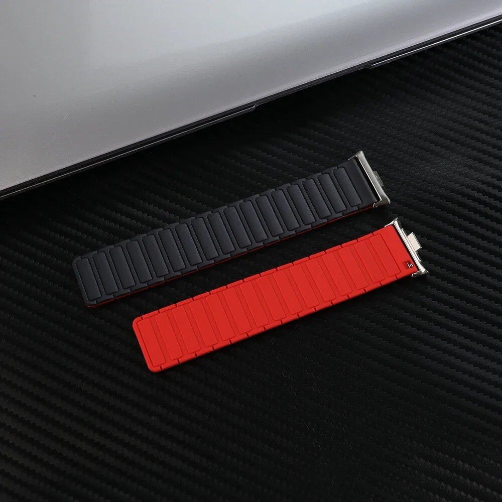 Replacement Magnetic Silicone Wristband for Xiaomi Mi 9 Pro/8 Pro, Redmi Watch 4/5 Compatible, Mi Band 9 Pro Watch Strap, Band Color: Parallel Import