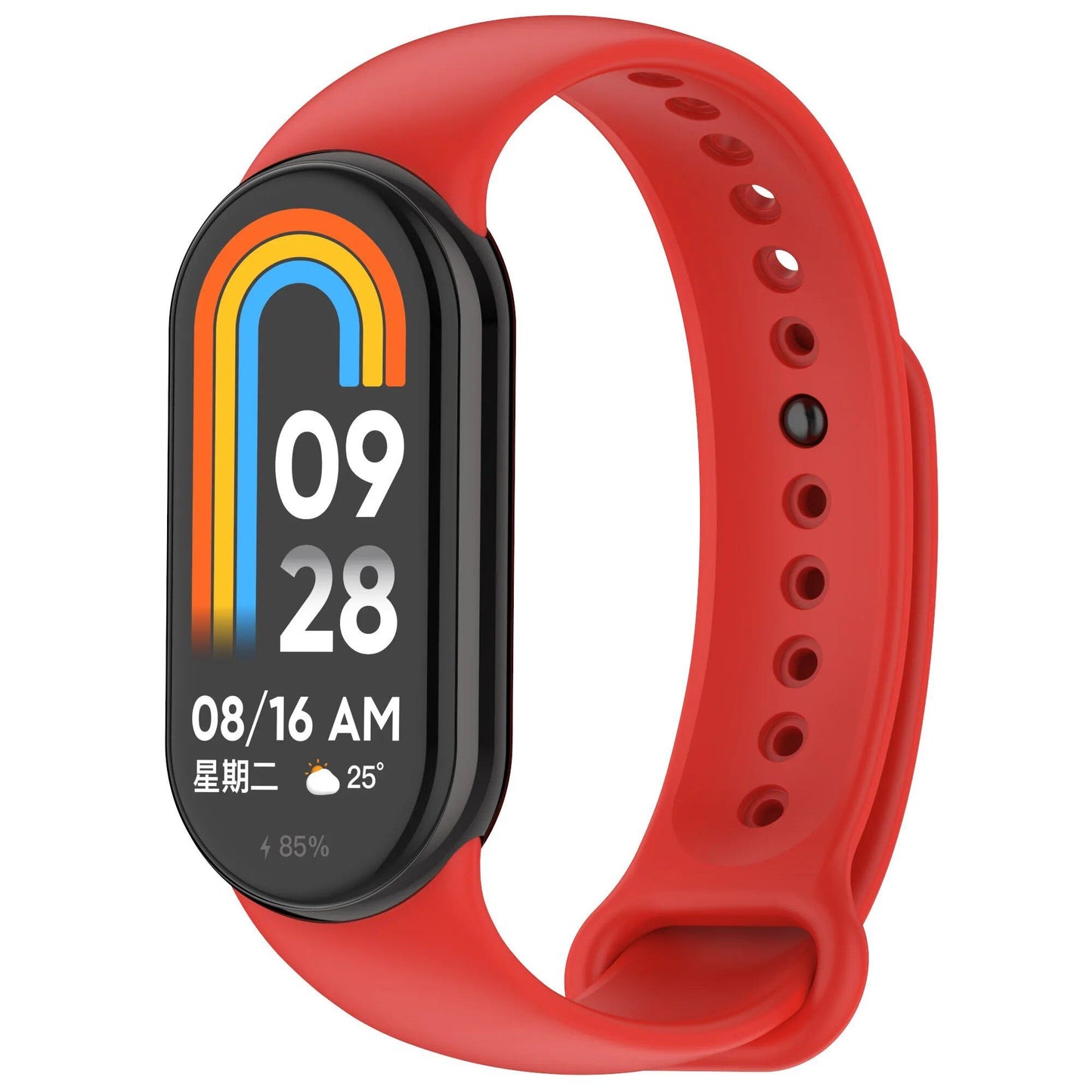 Xiaomi Mi Band 8/9用シリコンバンド 交換用ソフトリストバンド ストラップ ベルト アクセサリー バンドカラー:バンド幅 並行輸入品