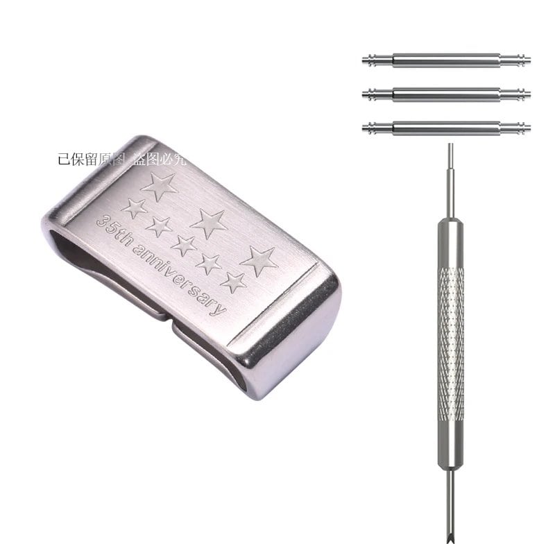 18/20/22/24mm Metal Watch Strap Holder Loop for Casio G-Shock GWG1000, GG1000, GA110/700, DW5600/6900, Band Keeper Ring, Band Color: mm; Ships from: Parallel Import