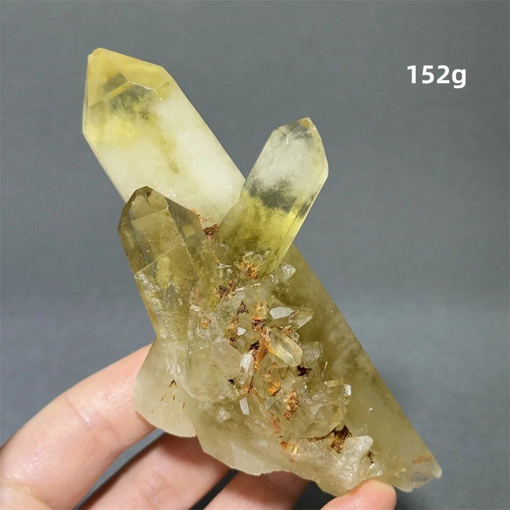 シトリン タワークリスタル 天然クォーツ 鉱石 エネルギー ヒーリング スピリチュアル オーラ 魔術 ホームデコレーション カラー: 並行輸入品