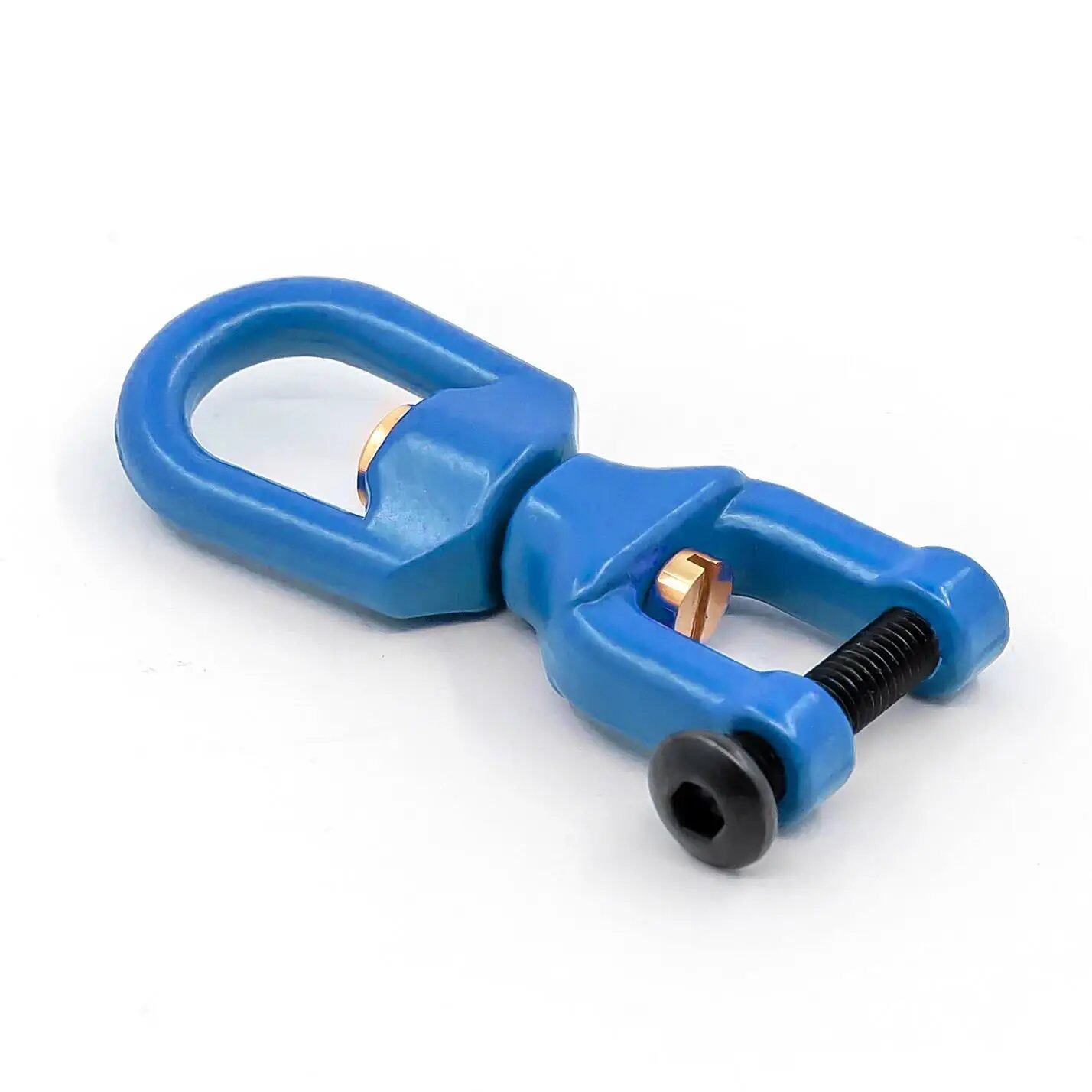 Metal Trailer Towing Buckle, Tow Shackle Hook Decoration for 1/10 Scale RC Rock Crawlers - Compatible with Axial SCX10, Traxxas TRX4, D90, and YIKONG D110 (Imported)