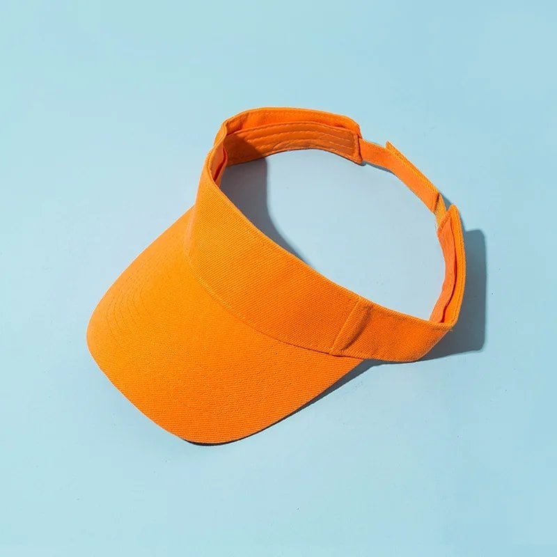 Baseball Cap, Summer Hat for Boys and Girls, Sun Visor, Tennis Cap, Solid Color, UV Protection, Outdoor, Group Activities, Sizes: 50-56cm; Parallel Import