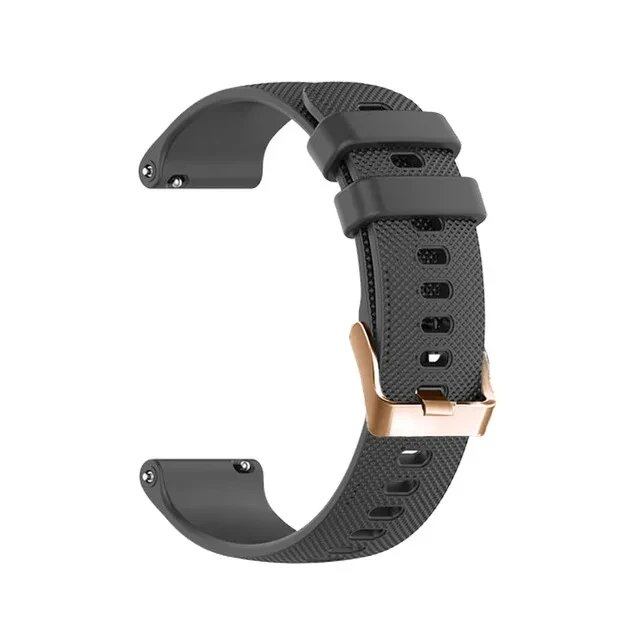 18mm Leather & Silicone Replacement Watch Strap for Huawei Watch GT 4 / GT 5 (41mm) / GT 5 Pro (42mm) - Wristband, Parallel Import