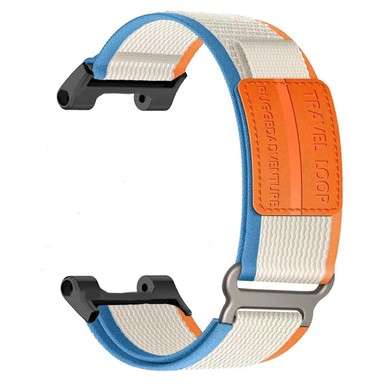New Travel Loop Nylon Strap for Huami Amazfit T-Rex 2/3/T-Rex Pro - Xiaomi Amazfit T-Rex 2/3/T-Rex Pro Compatible Sports Bracelet Smartwatch Band Size: Amazfit T-Rex Parallel Import