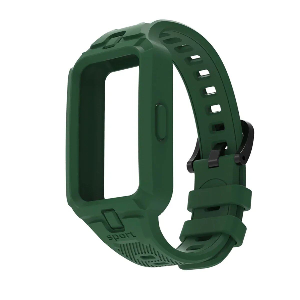 Huawei Band 9/8/7/6 用シリコンバンド スマートウォッチ交換用ストラップ スポーツ用通気性ストラップ バンドカラー: 並行輸入品