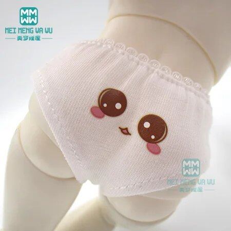 1/3, 1/4, 1/6 Size BJD Doll Accessories, Compatible with DD, SD, and MOSD, Cute Expressions, Small Pants, 1/4" BJD Doll, Parallel Import
