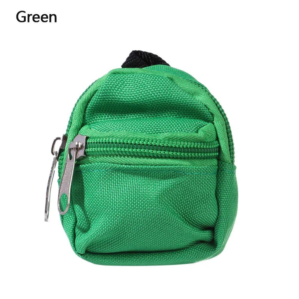 1/6 Scale Miniature Bag Toy for BJD Dolls, Cute Floral School Bag, Dollhouse Decor, Backpack, Doll Clothes Accessory, Parallel Import