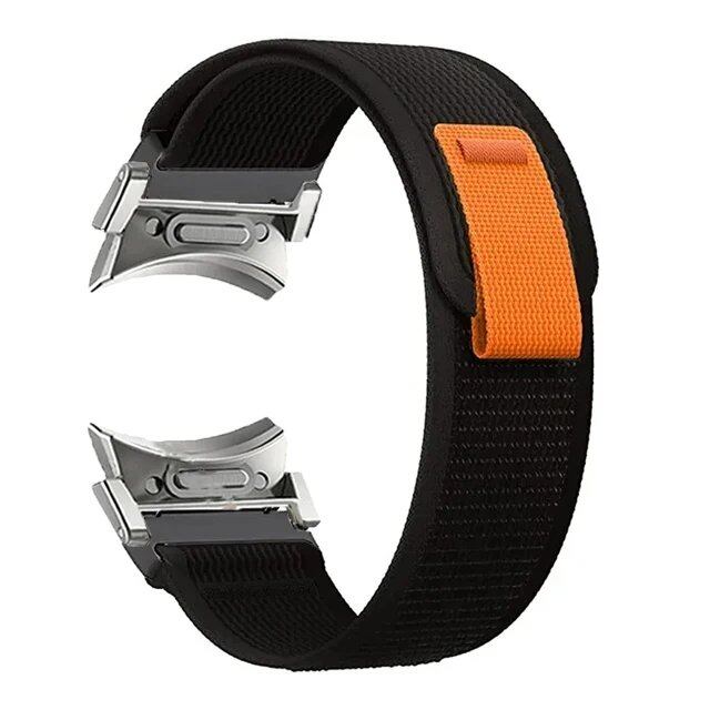 Nylon Band for Samsung Galaxy Watch 5 Pro 45mm, Quick Fit Strap with No Gap, Compatible with Samsung Watch 4/5/6 43/47/40/44mm, Wristband Size: Parallel Import