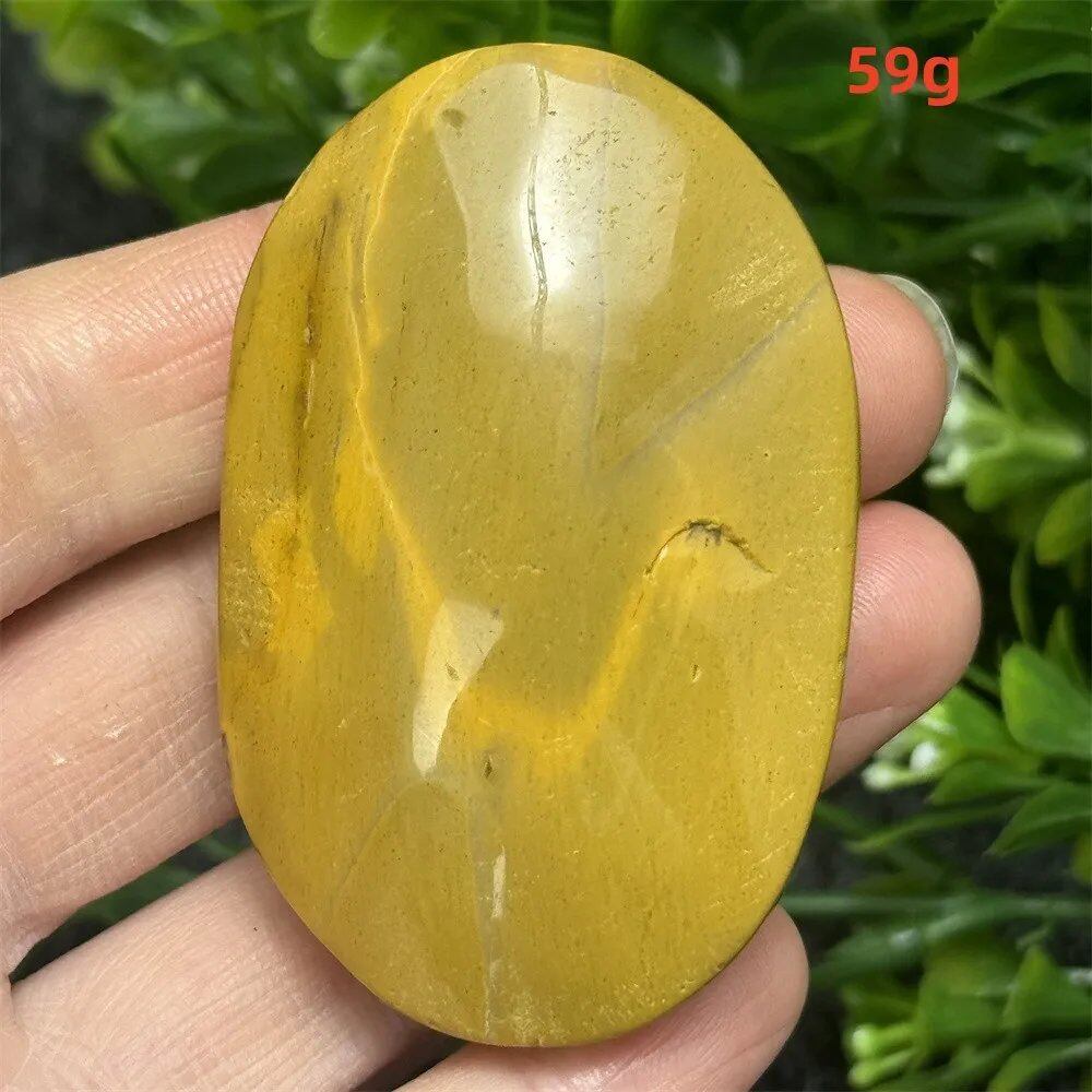 Natural Power Stone, Egg Yolk Stone, Hand Pray, Feng Shui Energy, Home Decor, Gift, Magic, Meditation, Spiritual, Prayer, Chakra Healing, Color: Parallel Import