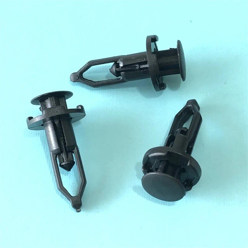 10/20/40-Pack 9mm Auto Fastener Bumper, Mud Flap, and Arch Liner Clips for Toyota, Lexus, Corolla, RAV4, Avensis, Auris, Hilux, Yaris, and Prius (Colors Available, Parallel Import)