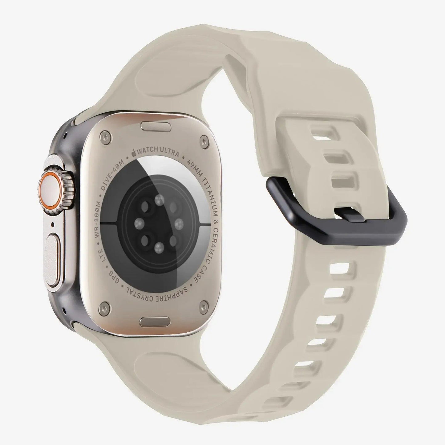 Apple Watch用スポーツシリコンバンド 45mm 44mm 42mm対応 シリコンストラップ ブレスレット アップルウォッチUltra 2 49mm用時計バンド サイズ: 並行輸入品