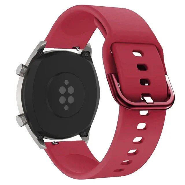 Huawei Watch GT 2/2e/3 Pro 用 22mm シリコン スマートウォッチ ストラップ - Samsung Galaxy Watch 3/45mm/46mm/S3 対応 バンド バンドカラー:;バンド幅:22mm ウォッチバンド 並行輸入品